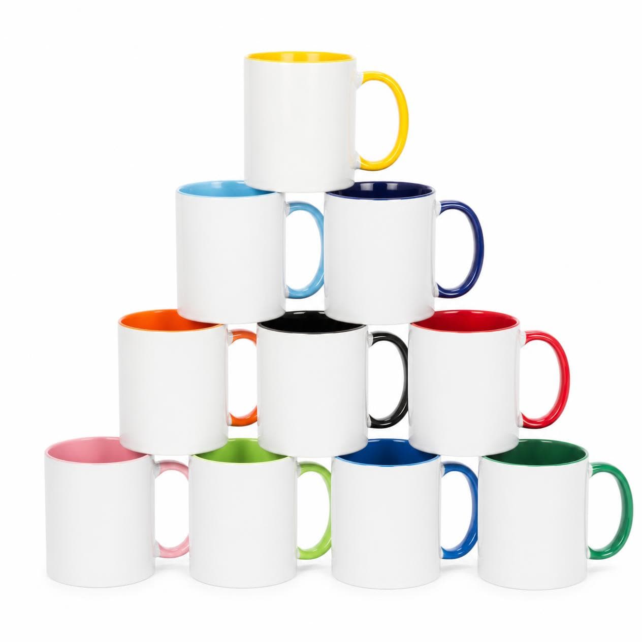 Mug Color Interno y Oreja sublimable